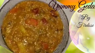 Yummy Geda recipe [upl. by Lazaruk]