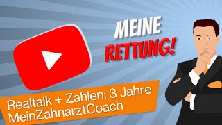 3 Geburtstag Wie YouTube mir den Ar gerettet hat–und warum es DIR Deine Wunschpatienten bringt [upl. by Catlaina]