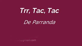 De Parranda  TrrTac Tac  Karaoke Grupero [upl. by Thecla]