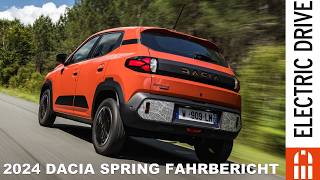 2024 Dacia Spring Extreme Fahrbericht Test Review Electric Drive Check [upl. by Krm456]