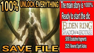 Elden Ring Shadow Of The Erdtree 2024  SaveData Location amp Download PC [upl. by Anrak]