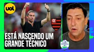 FLAMENGO ESTREIA FILIPE LUÍS E EMPOLGA PVC ESTÁ NASCENDO UM GRANDE TÉCNICO [upl. by Selec991]