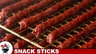 Smoked Snack Sticks Recipe [upl. by Leith475]