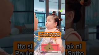 Pauleen Luna and Vic Ito si Moochi Daughter nila kagigil shorts pauleenluna viralvideo [upl. by Nosniv]