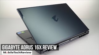 Gigabyte Aorus 16X Review [upl. by Backer]