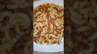 MACARONI WITH PORK amp BEANS SHORTS EASYCOOKING [upl. by Yrellih665]