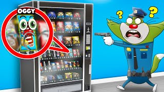 Oggy Hide In Vending Machine To Avoid Jack [upl. by Xavler177]