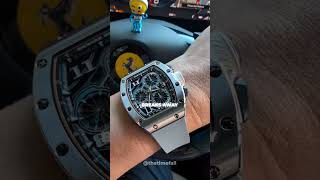 Charles Leclercs 300k Richard Mille Watch  Ferrari Daytona SP3 Reveal [upl. by Enerak]