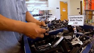 A look inside the Texas State Surplus Store where items surrendered at TSA checkpoints are resold [upl. by Nochur755]