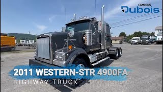 2011 WESTERNSTAR 4900FA [upl. by Eremahs]