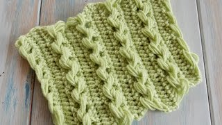 Loop Stitch Braid  How to Crochet Fiddly [upl. by Selina]