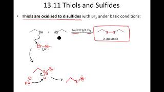 Oxidation of Thiols to Disulfides [upl. by Garin]