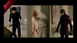 DAREDEVIL 3X13  Pelea final Parte 1  Daredevil vs Kingpin vs Bullseye [upl. by Charlene]