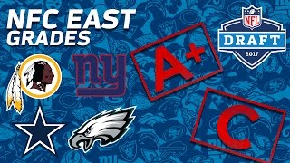 Cowboys Giants Redskins amp Eagles  NFC East 2017 NFL Draft Grades  NFL NOW [upl. by Asilem669]