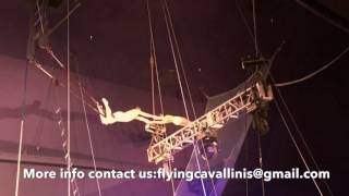 Flying Cavallinis Circus CircusLas VegasNV 2016 [upl. by Uriah]