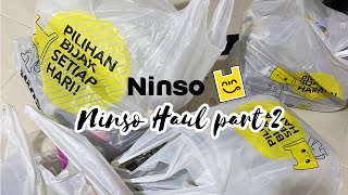 DECOR HAUL for Room DIY TOUR NINSO HAUL PART 2 [upl. by Rramel]