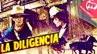 LA DILIGENCIA  COLORIDO  Película Completa del OESTE de JOHN WAYNE en Español [upl. by Ynattirb]