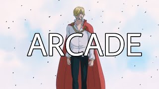 Sanji X Pudding  One piece amv Arcade Duncan Laurence ft FLETCHER [upl. by Enitsej]