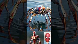 Superheroes but Robot crab 😱🔥 Avengers  marvel vs DC all characters marvel avengers heroesworld [upl. by Hcnarb]