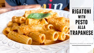 The GREATEST Pasta Dish from Italy  Rigatoni with Sicilian Pesto [upl. by Annuhsal450]