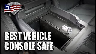 Best Center Console Vault  Vehicle Safe For F150 F250 [upl. by Ylrebmek]