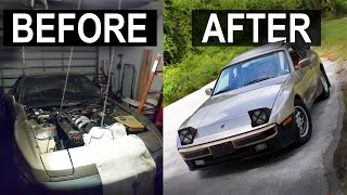 Restoring a Porsche 944 in 10 Minutes On a BUDGET [upl. by Dolly]