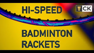 Best SpeedFastest Badminton Rackets in 2024 [upl. by Anitnauq182]