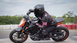 ðŸŽƒ KTM DUKE 250 TOP SPEED en CIRCUITO INCREÃBLE SONIDO ðŸ§¡ [upl. by Sherry]