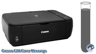 What is the Canon E08 Error Message [upl. by Lemhar57]