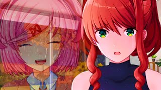 Monika Finds Out I Have quotJust Natsukiquot  quotMonika After Storyquot DDLC Mod [upl. by Fayette]