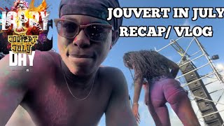 JOUVERT IN JULY VLOG  GRENADA CARNIVAL 2024 [upl. by Arquit]