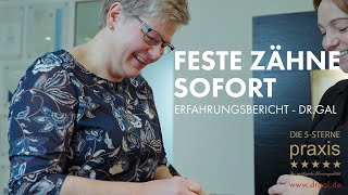 Feste Zähne SOFORT – Die Sofortimplantation bei Dr Gal Erfahrungsbericht 2 [upl. by Stace21]