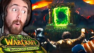 Asmongold Reacts to Classic TBC LAUNCH TRAILER  An Ode to Returning Heroes [upl. by Ahsienak]