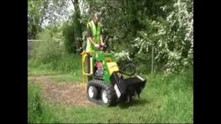 Kanga Kid Rotary Hoe Equipment Hire Brisbane from City Hire [upl. by Htebiram]