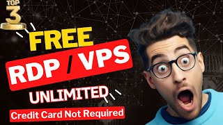 How To Create Free RDP 2024  TOP 3 VPS FREE Trail for LifeTime  Free VPS No Credit Card  FREE RDP [upl. by Lemar]