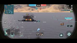 World of warships Blitz Komsomolets [upl. by Troth]