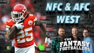 Fantasy Football 2016  AFC amp NFC West Previews Fantasy News  Ep 223 [upl. by Weywadt]