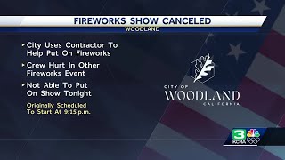 Woodlands Fourth of July fireworks show canceled due to injuries [upl. by Joellyn571]