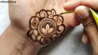 Beautiful Modern Style Mehndi Design  Easy Stylish Mehndi Design  Mehndi ka Design  Mehendi 2024 [upl. by Ailekahs333]