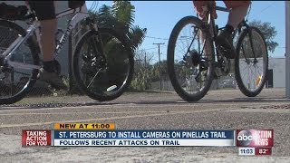 St Pete to install cameras on Pinellas Trail [upl. by Amikat]