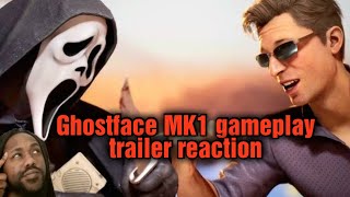 Ghostface MK1 gameplay trailer reaction [upl. by Hsaka]