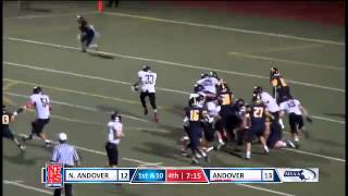 North Andover 33 Tayshon Watson 12 yd TD run [upl. by Gula205]