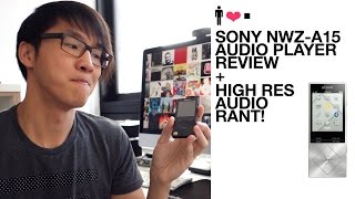 Sony NWZA15 Walkman Audio Player InDepth Review  Rant [upl. by Airalav]