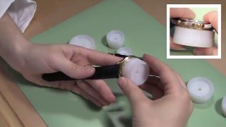 How to Close a Snap Off Watch Case with a Watch Case Press [upl. by Alyal589]