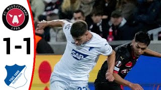 Midtjylland vs Hoffenheim 11 Max Moerstedt Goal All Goals and Extended Highlights [upl. by Mij831]