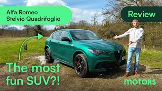 2024 Alfa Romeo Stelvio Quadrifoglio Review The best performance SUV [upl. by Volney268]