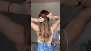 Braid hairstyle 💗 hairstyle braidstyles [upl. by Ardnasirk21]