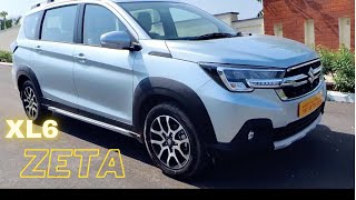 2024 all new maruti suzuki xl6  maruti Suzuki xl6 zeta base model silver color  detail review [upl. by Tawsha817]