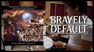 Serpent Eating the Ground  Drum Cover by Joris Pabor 【12th Anniversary  Bravely Default】 [upl. by Wolfson660]