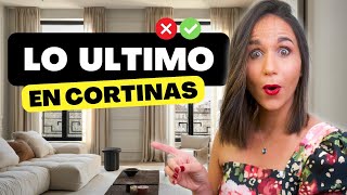 MEJORES TRUCOS PARA UNAS CORTINAS DE LUJO 😱 Diseño de Interiores Elegantes [upl. by Nednarb]